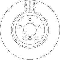 TRW DF6624S Bremsscheibe
