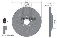 TEXTAR 92177005 Bremsscheibe
