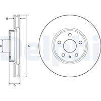 DELPHI BG4702C Bremsscheibe