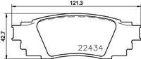 BREMBO P83160 Bremsbelagsatz, Scheibenbremse