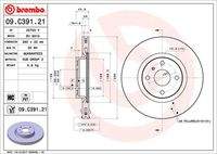 BREMBO 09C39121 Bremsscheibe