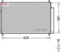 DENSO DCN50041 Kondensator, Klimaanlage