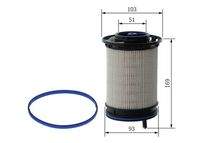BOSCH F026402207 Kraftstofffilter
