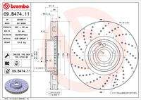 BREMBO 09B47411 Bremsscheibe