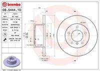 BREMBO 08544410 Bremsscheibe