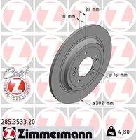 ZIMMERMANN 285353320 Bremsscheibe