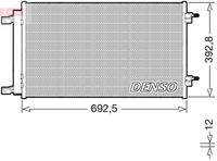 DENSO DCN20047 Kondensator, Klimaanlage