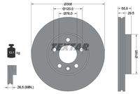 TEXTAR 92279505 Bremsscheibe