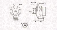 MAGNETI MARELLI 063731980010 Generator