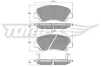 TOMEX Brakes TX1785 Bremsbelagsatz, Scheibenbremse