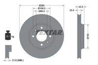 TEXTAR 92048400 Bremsscheibe