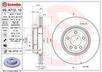BREMBO 09A71211 Bremsscheibe