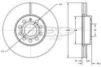 TOMEX Brakes TX7131 Bremsscheibe