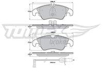 TOMEX Brakes TX1713 Bremsbelagsatz, Scheibenbremse
