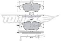 TOMEX Brakes TX1713 Bremsbelagsatz, Scheibenbremse