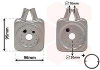 VAN WEZEL 58003147 Ölkühler, Motoröl
