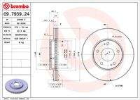 BREMBO 09793924 Bremsscheibe