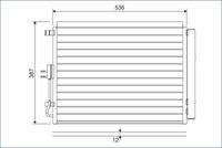 VALEO 822598 Kondensator, Klimaanlage