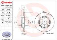 BREMBO 09552724 Bremsscheibe