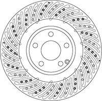 TRW DF6674S Bremsscheibe