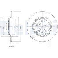 DELPHI BG4081C Bremsscheibe