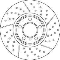 TRW DF6604S Bremsscheibe