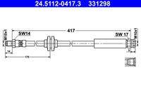 ATE 24511204172 Bremsschlauch