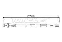 TOMEX Brakes TX3070 Warnkontakt, Bremsbelagverschleiß
