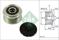 Schaeffler INA 535024010 Generatorfreilauf