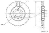 TOMEX Brakes TX7003 Bremsscheibe