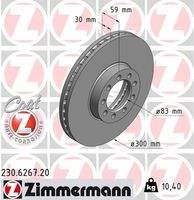 ZIMMERMANN 230626720 Bremsscheibe