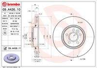 BREMBO 09A42611 Bremsscheibe