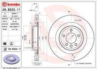 BREMBO 09B50311 Bremsscheibe
