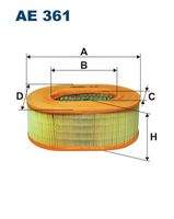 FILTRON AE361 Luftfilter