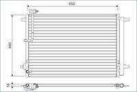 VALEO 822633 Kondensator, Klimaanlage