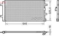 DENSO DCN02041 Kondensator, Klimaanlage