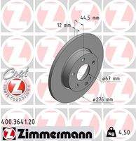 ZIMMERMANN 400364120 Bremsscheibe