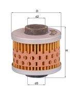 MAHLE OX129 Ölfilter