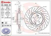 BREMBO 09C82633 Bremsscheibe