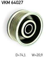 SKF VKM64027 Umlenk-/Führungsrolle, Keilrippenriemen