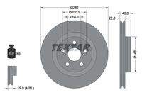 TEXTAR 92333503 Bremsscheibe