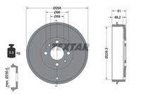 TEXTAR 94014000 Bremstrommel