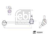 FEBI BILSTEIN 183041 Stange/Strebe, Stabilisator