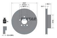 TEXTAR 92326805 Bremsscheibe