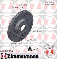 ZIMMERMANN 610372954 Bremsscheibe