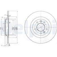 DELPHI BG3836 Bremsscheibe