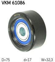 SKF VKM61086 Umlenk-/Führungsrolle, Keilrippenriemen