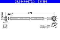 ATE 24514703703 Bremsschlauch