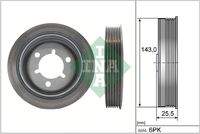 Schaeffler INA 544014510 Riemenscheibe, Kurbelwelle