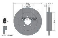 TEXTAR 92197803 Bremsscheibe